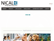 Tablet Screenshot of nical.it